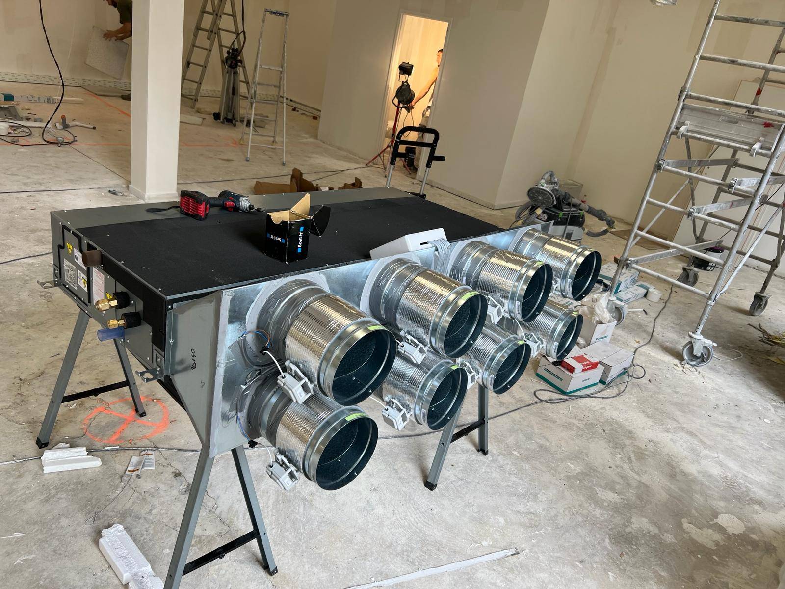 Installer une climatisation réversible gainable avec Airzone Talence 33400