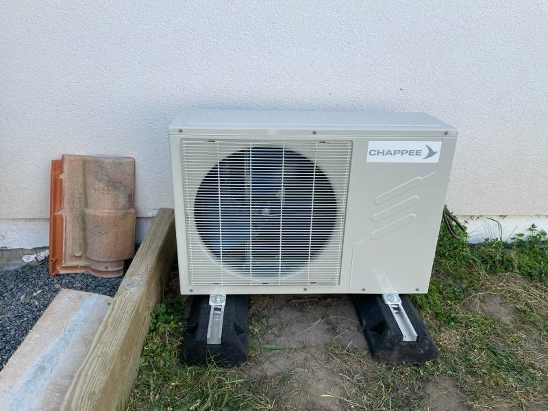 Remplacement d’une chaudière gaz par une pompe à chaleur air/eau à Arcachon