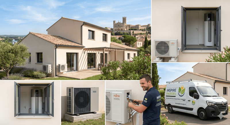 Entreprise d'installation de climatisation, pompe à chaleur et chauffe eau à Béziers