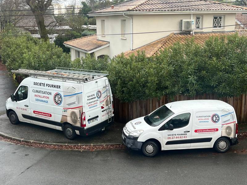 pompe à chaleur avec ballon thermodynamique dans une maison à Arcachon